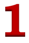 1 Number PNG Image HD