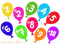 1 To 10 Numbers Free PNG