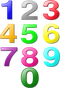 1 To 10 Numbers PNG Photo