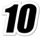 10 Number PNG Clipart