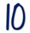 10 Number PNG HD Image