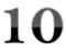 10 Number PNG Image File