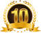 10 Number Transparent