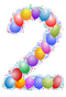 2 Number PNG Clipart