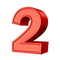 2 Number PNG File Download Free