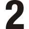 2 Number PNG Free Download