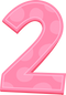 2 Number PNG Free Image