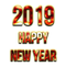 2019 Happy New Year PNG Free Image