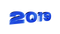 2019 New Year Text PNG Image