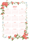 2021 Calendar Transparent Background