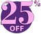 25% off PNG