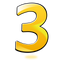 3 Number PNG Pic