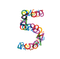 5 Number PNG HD Image