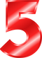 5 Number PNG Pic