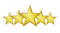 5 Star Rating PNG Image HD