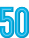 50 Number Transparent