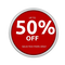 50% off PNG Image