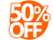 50 Off Transparent Image