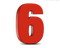 6 Number PNG Clipart