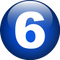 6 Number PNG Image HD