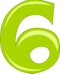 6 Number PNG Picture