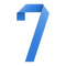 7 Number PNG Free Image