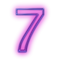 7 Number PNG Images