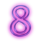 8 Number PNG File