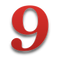 9 Letter PNG Image HD