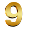 9 Number PNG