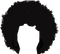 Afro Hair High Quality PNG