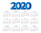 All Months Calendar 2020 Background PNG Image