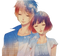 Anime Couple PNG Image