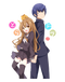 Anime Couple Transparent