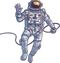 Astronaut Vector Transparent