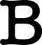 B Letter PNG Pic