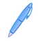 Ball Blue Pen PNG Picture