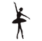 Ballerina Silhouette PNG