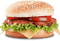 Barbecue Hamburger PNG Image