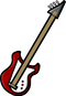 Bass Guitar PNG File