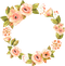 Beautiful Flower Wreath PNG File