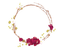 Beautiful Flower Wreath PNG Free Image