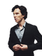 Benedict Cumberbatch Sherlock Holmes Background PNG Image