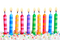 BirtHDay Candles Free Download PNG