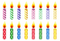 BirtHDay Candles PNG HD