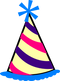 Birthday Hat PNG Image