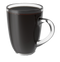 Black Coffee Mug PNG Image