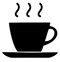 Black Coffee Mug PNG