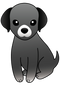 Black Dog Transparent