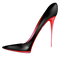 Black Heels PNG Clipart